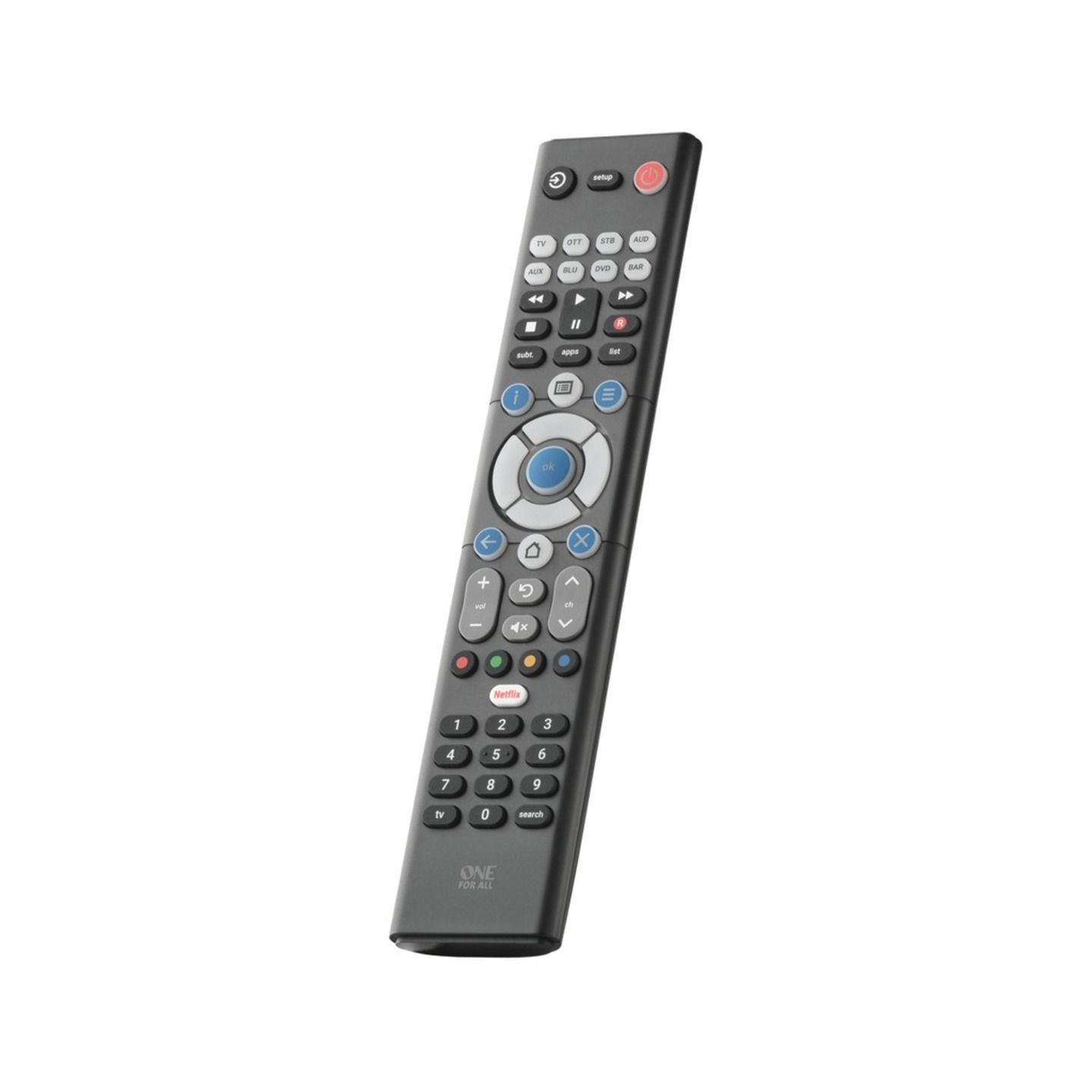 One For All Essence 8 TV Universal Remote | Jaycar New Zealand