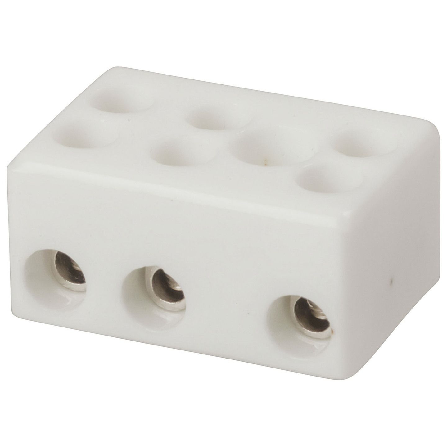 3 Wire Porcelain Terminal Block - 30 amp | Jaycar New Zealand