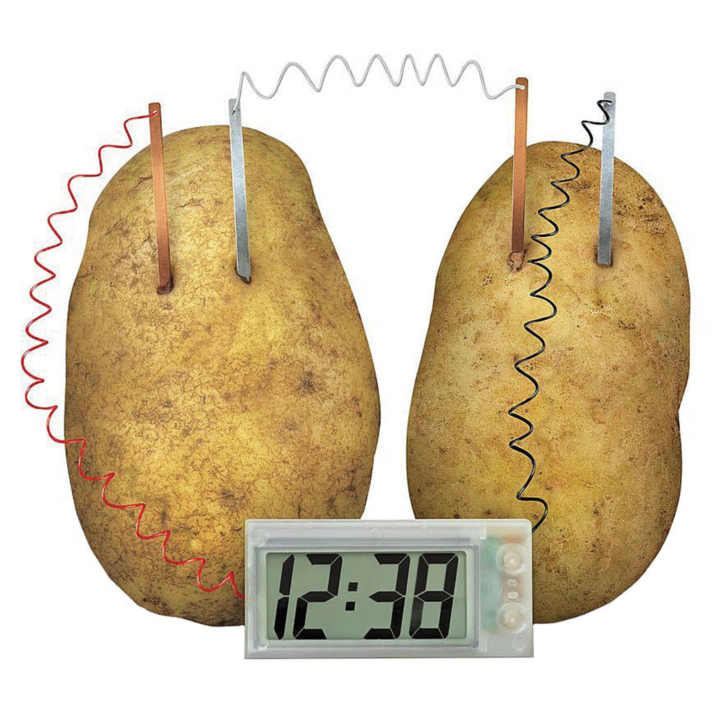 Potato Watch LCD Desk Clock with Alarm | Jaycar New Zealand