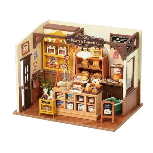 ROKR Beckas Baking House DIY Miniature House Kit Jaycar New