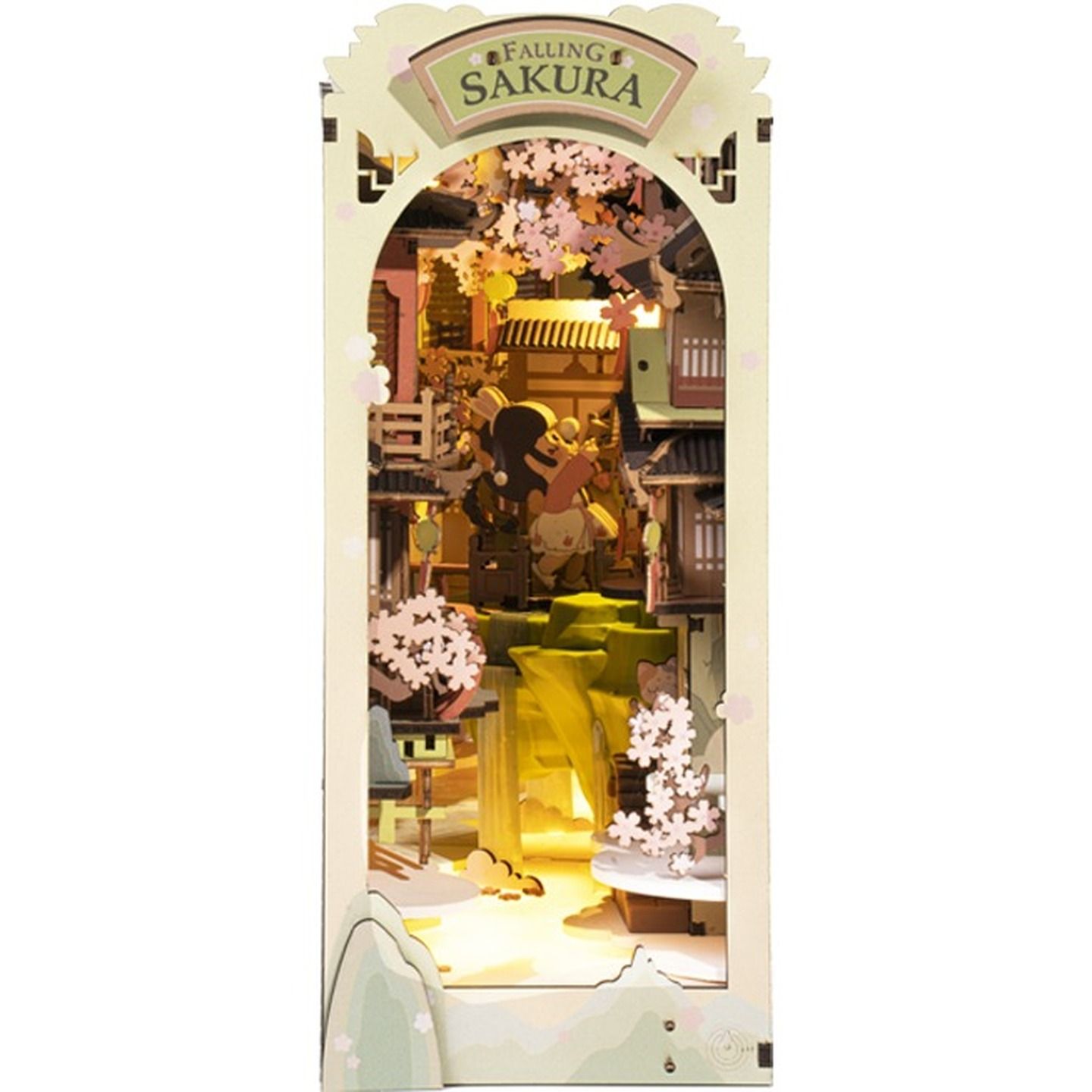 Falling Sakura Book Nook Construction Kit | Jaycar New Zealand