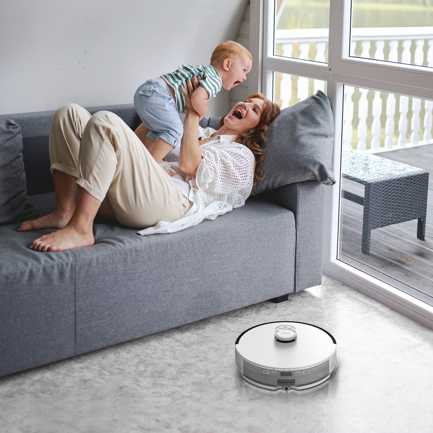 Serbatoio Acqua 2 In 1 Per Robot Tapo RV30 Plus/RV20 Max - Con Scatola Polvere E Mocio, Ricambio Per Pulizia Pavimenti