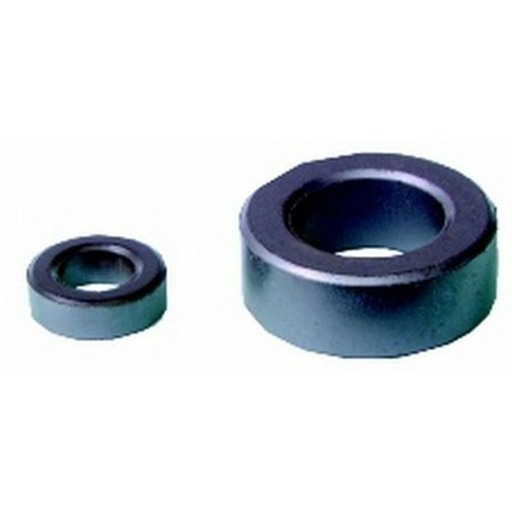 Produktbild von 8 Stück Ferrit-Toroid-Kerne T130-125 – 33,7x19,3x11,3mm, Eisenpulver, Schwarz-grau, Für Transformatoren, Filter, Induktivitäten Und HF-Anwendungen