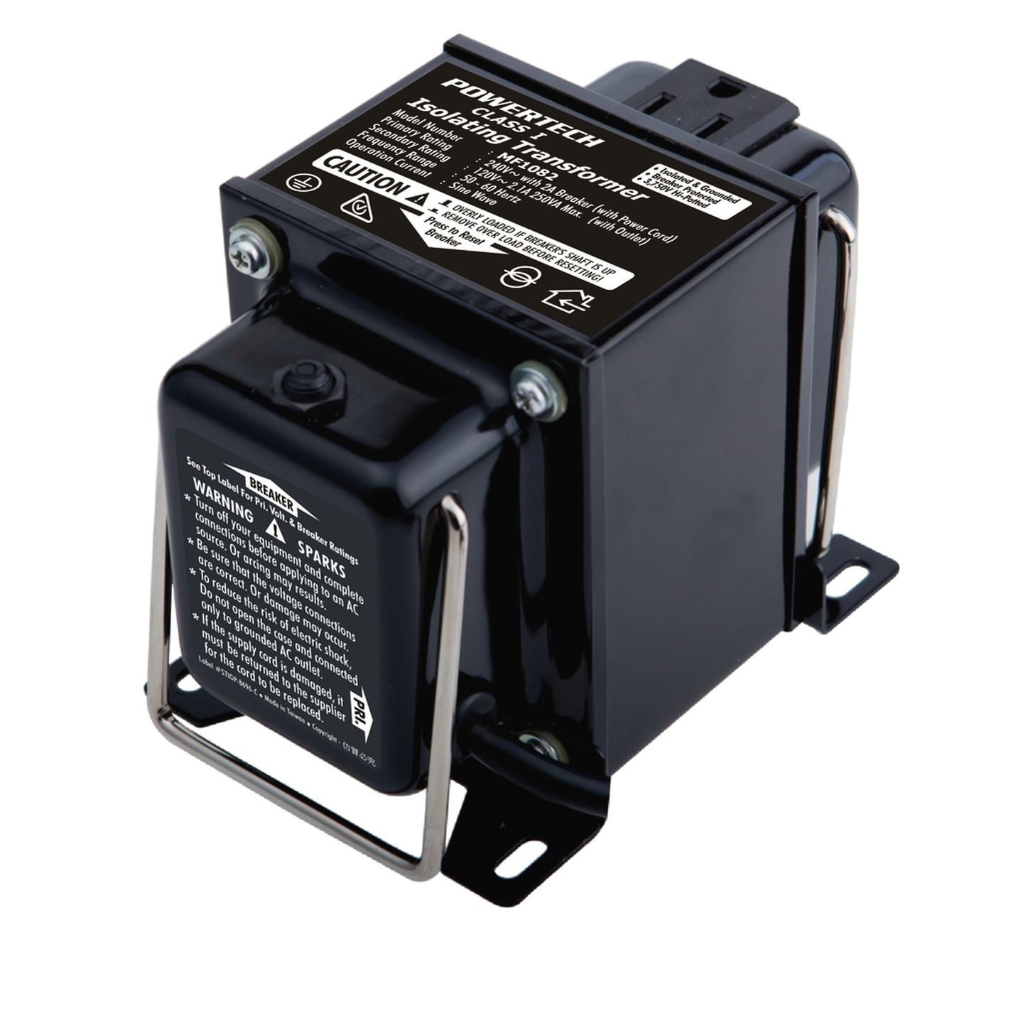 250W 240 - 120V Isolated Stepdown Transformer | Jaycar New Zealand