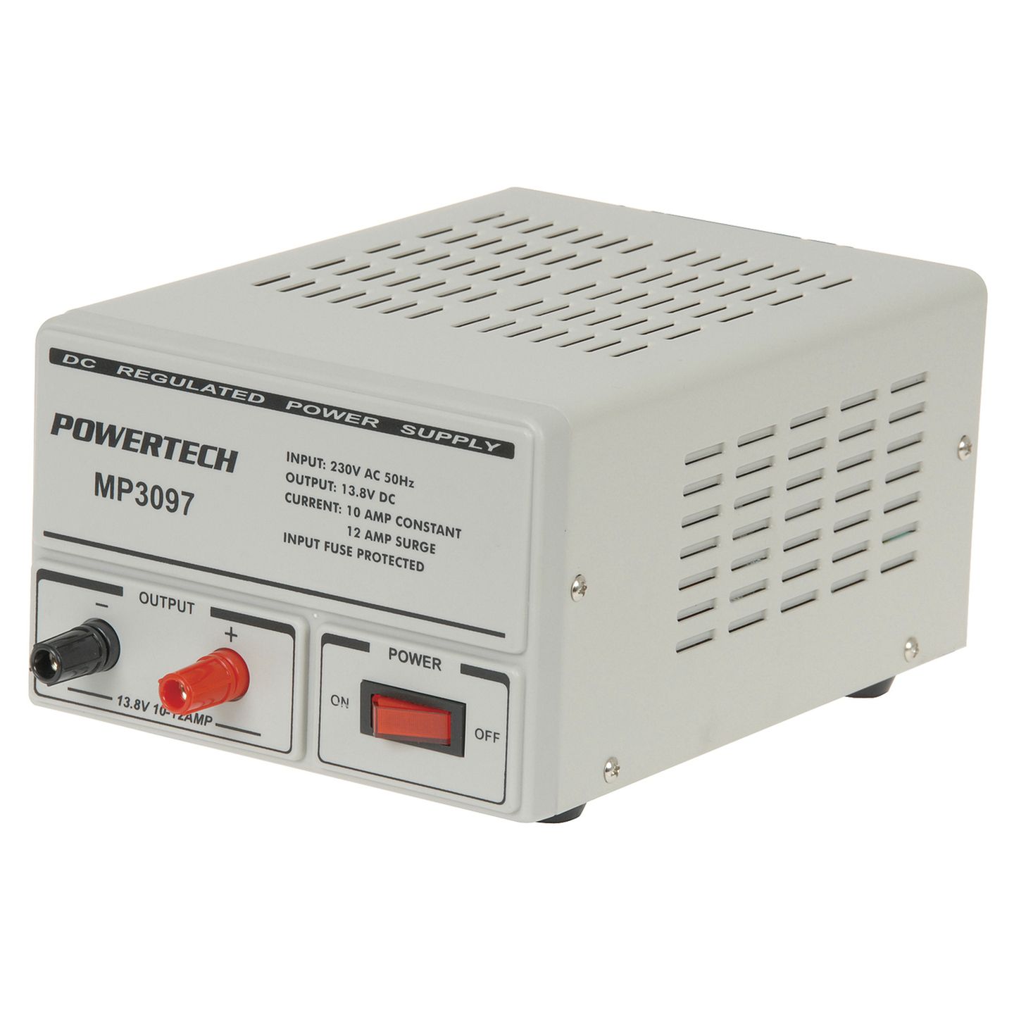 DC Power Supply 13.8 Volt 10 Amp | Jaycar New Zealand