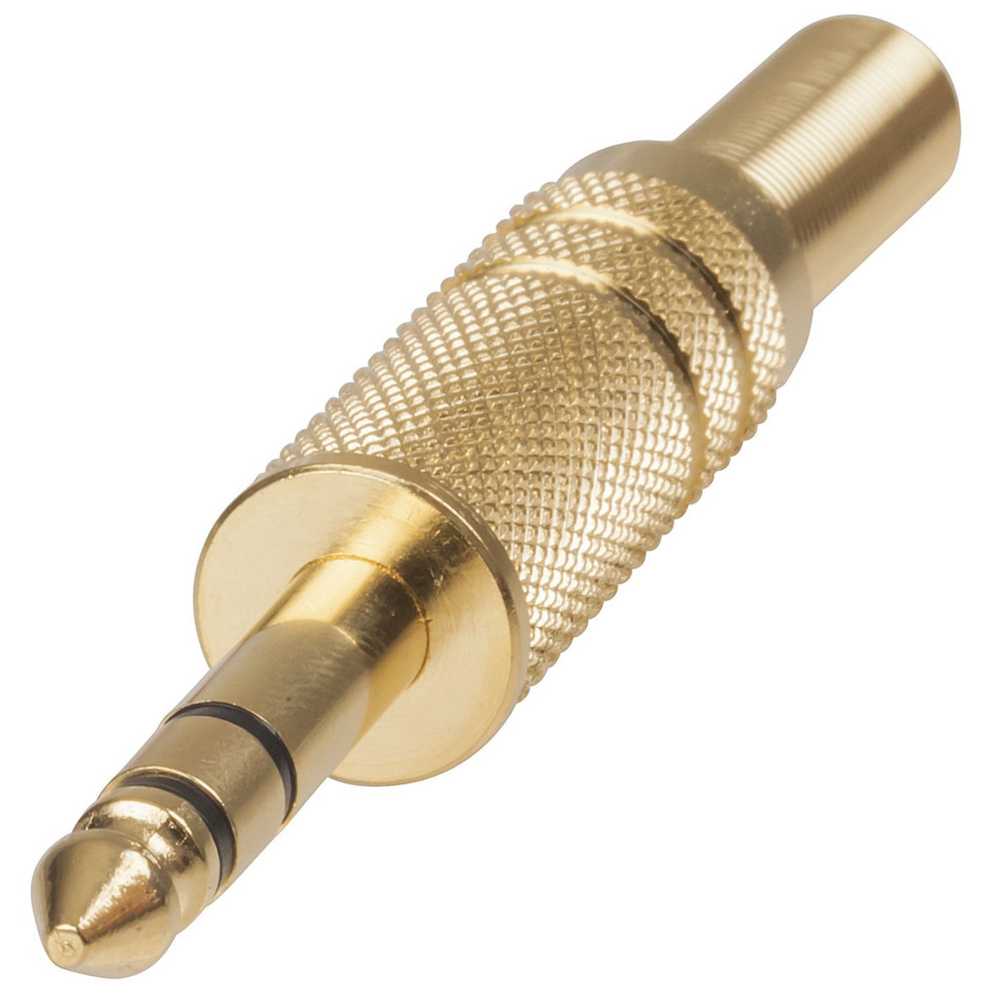 Best Quality 6.5mm Stereo Gold Plugs Black | Jaycar New Zealand