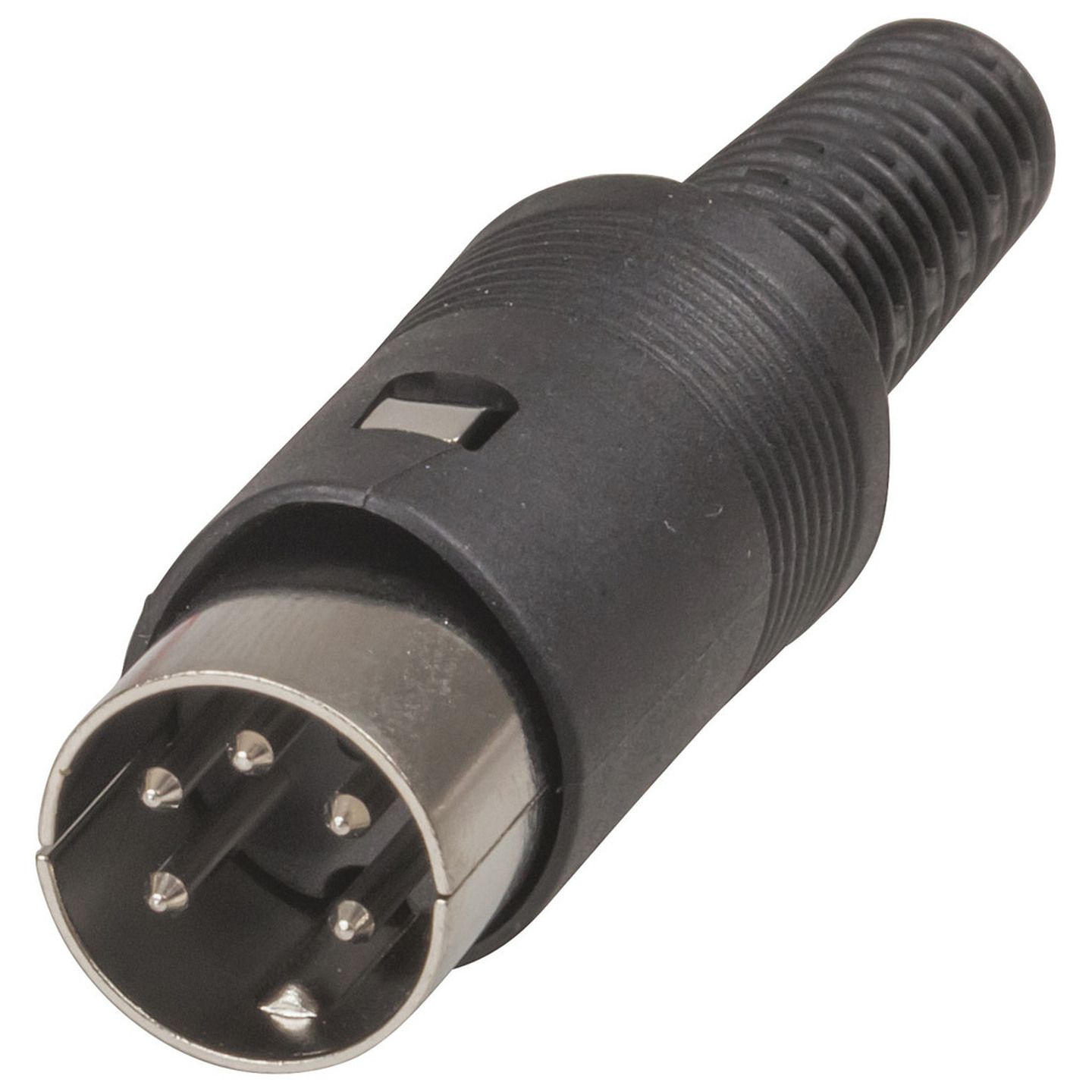5 Pin DIN Plug - Metal Case | Jaycar New Zealand