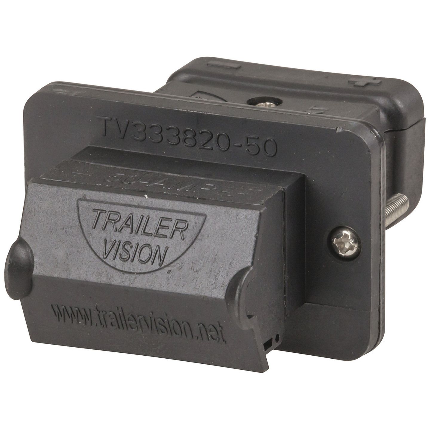 50A Dual V2 Mount Anderson Plug Cover - UV Stable For Trailer, Caravan, 4WD