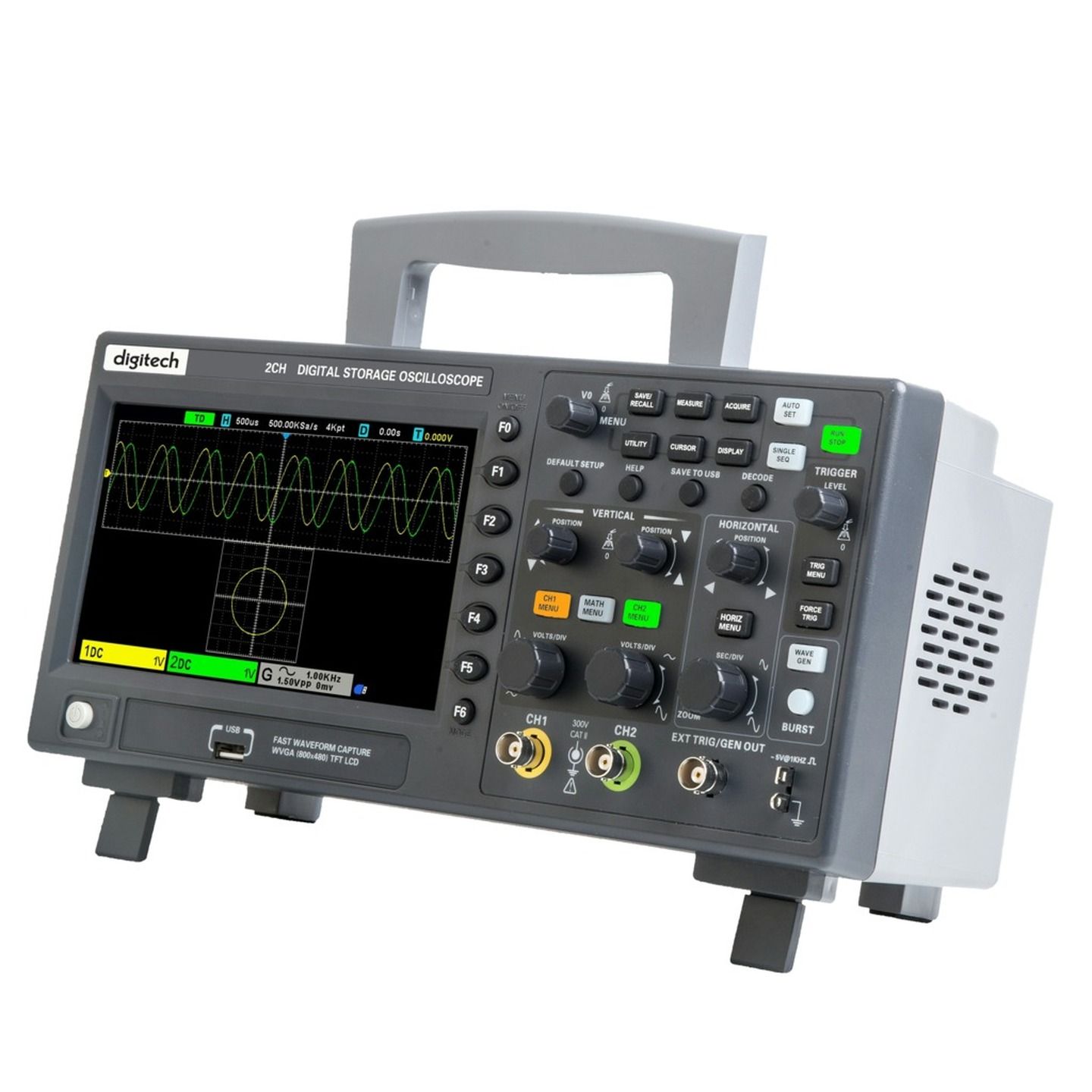 PCS100A: OSCILOSCOPIO PARA PC DE 1 CANAL 32MS/s – – Wholesaler and developer of electronics