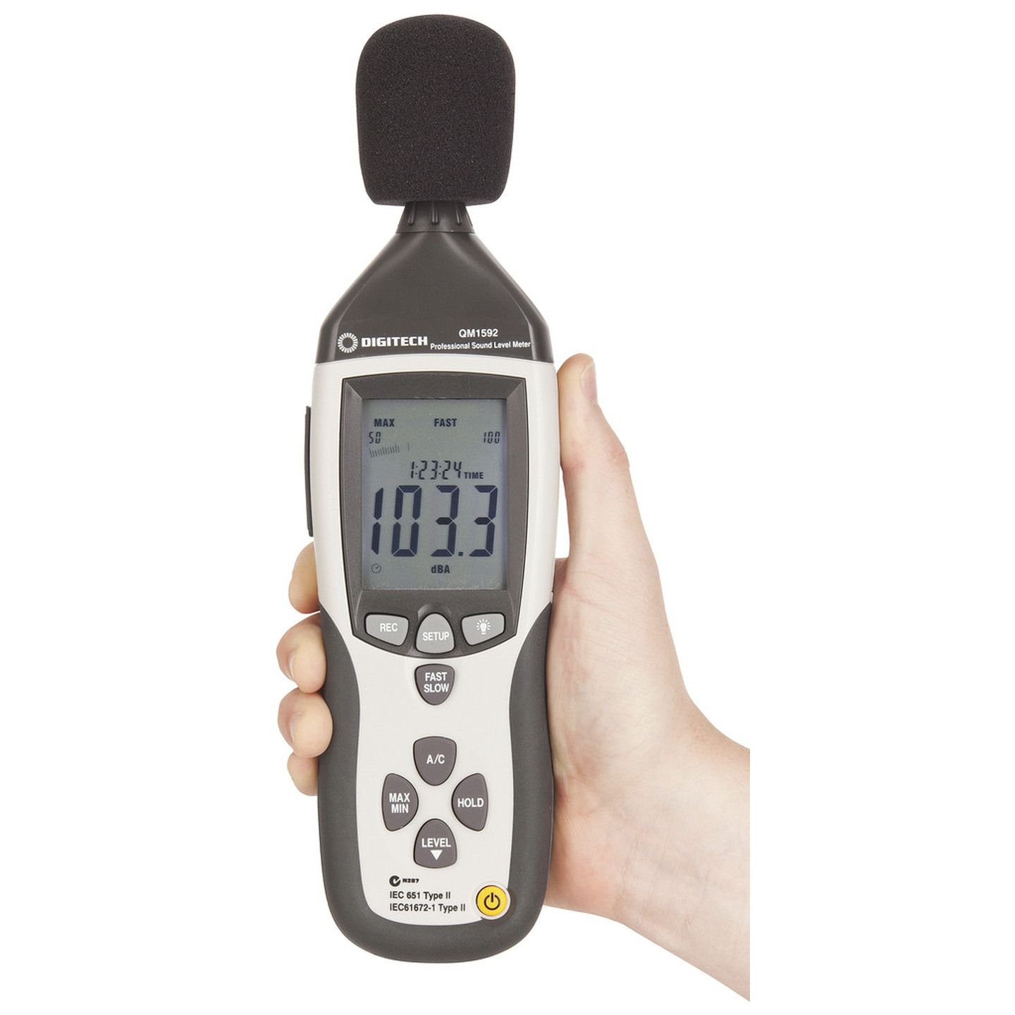 Sound Level Probe Pro Sound Level Meter Set with Calibrator | Jaycar New Zealand