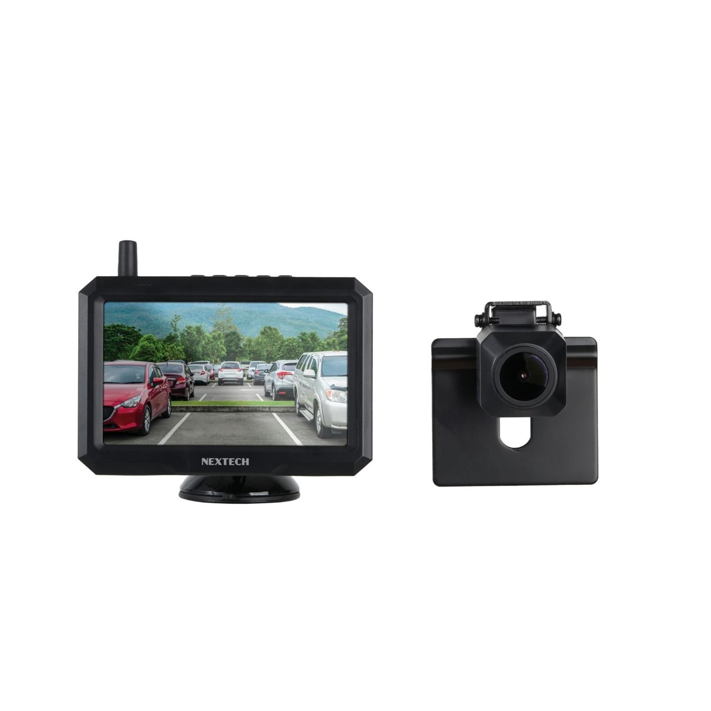 4 Channel Reverse Camera Wireless 4.3inch Long Range Reversing Camera Kit | Jaycar New Zealand