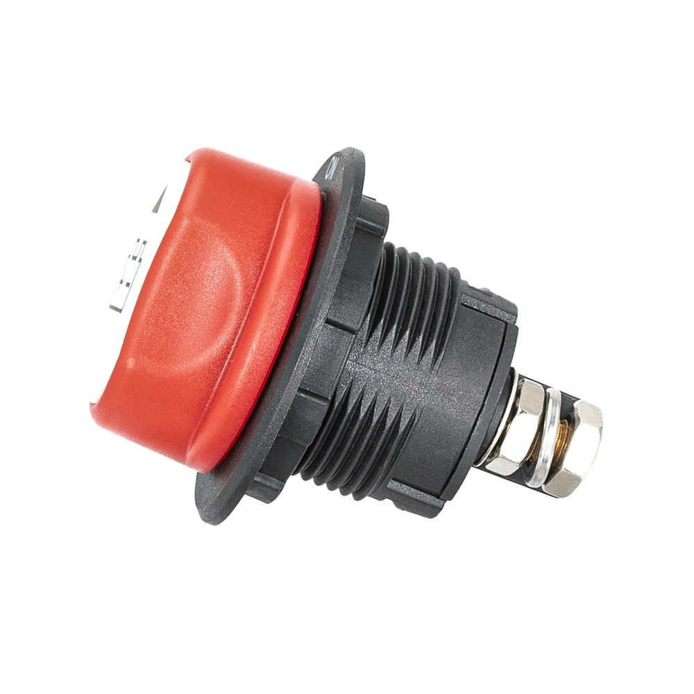 100A Panel Mnt Battery Isolator Switch/Removable Key | Jaycar New Zealand