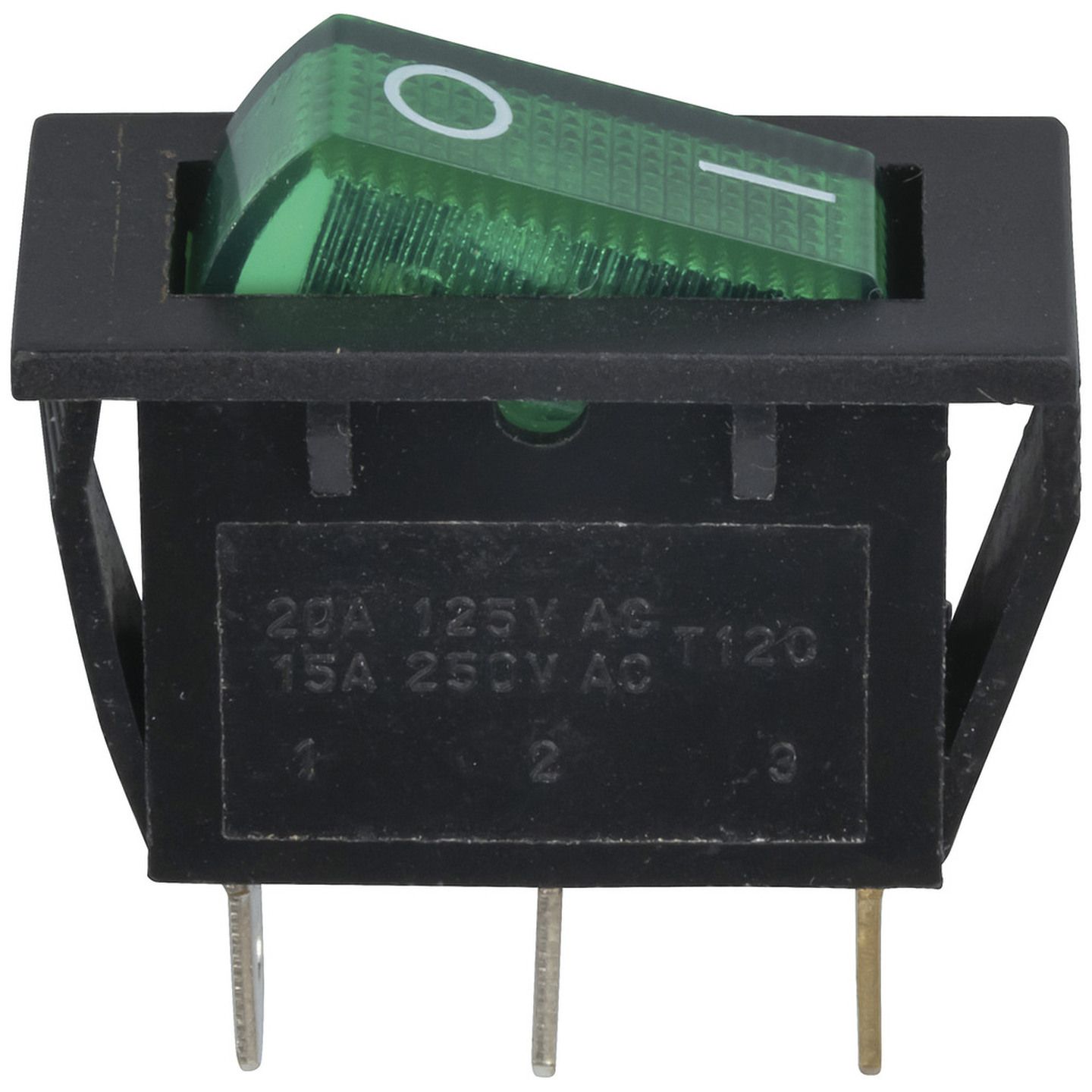 Small Led Rocker Switch 30A 12VDC Red LED Illuminated Rocker Switch | Jaycar New Zealand