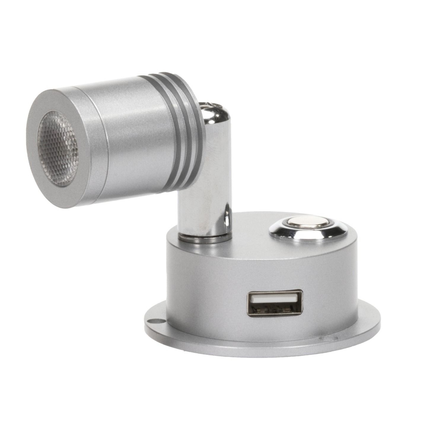 Reading Light Cool White 10-30DC 2.5W Silver Dimmable | Jaycar New Zealand
