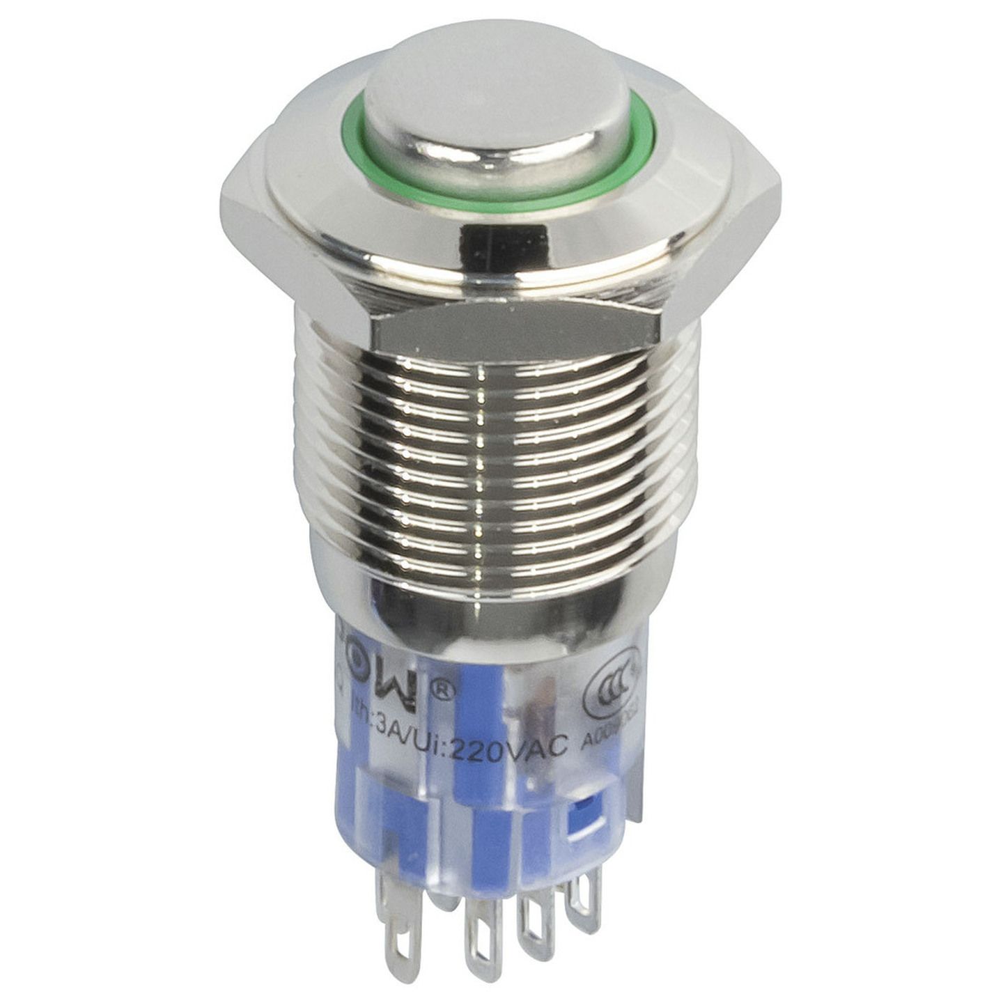 SOLTEAM PS10 Momentary Pushbutton Switch – 5RA 250VAC / 8RA 125VAC – 1607200246