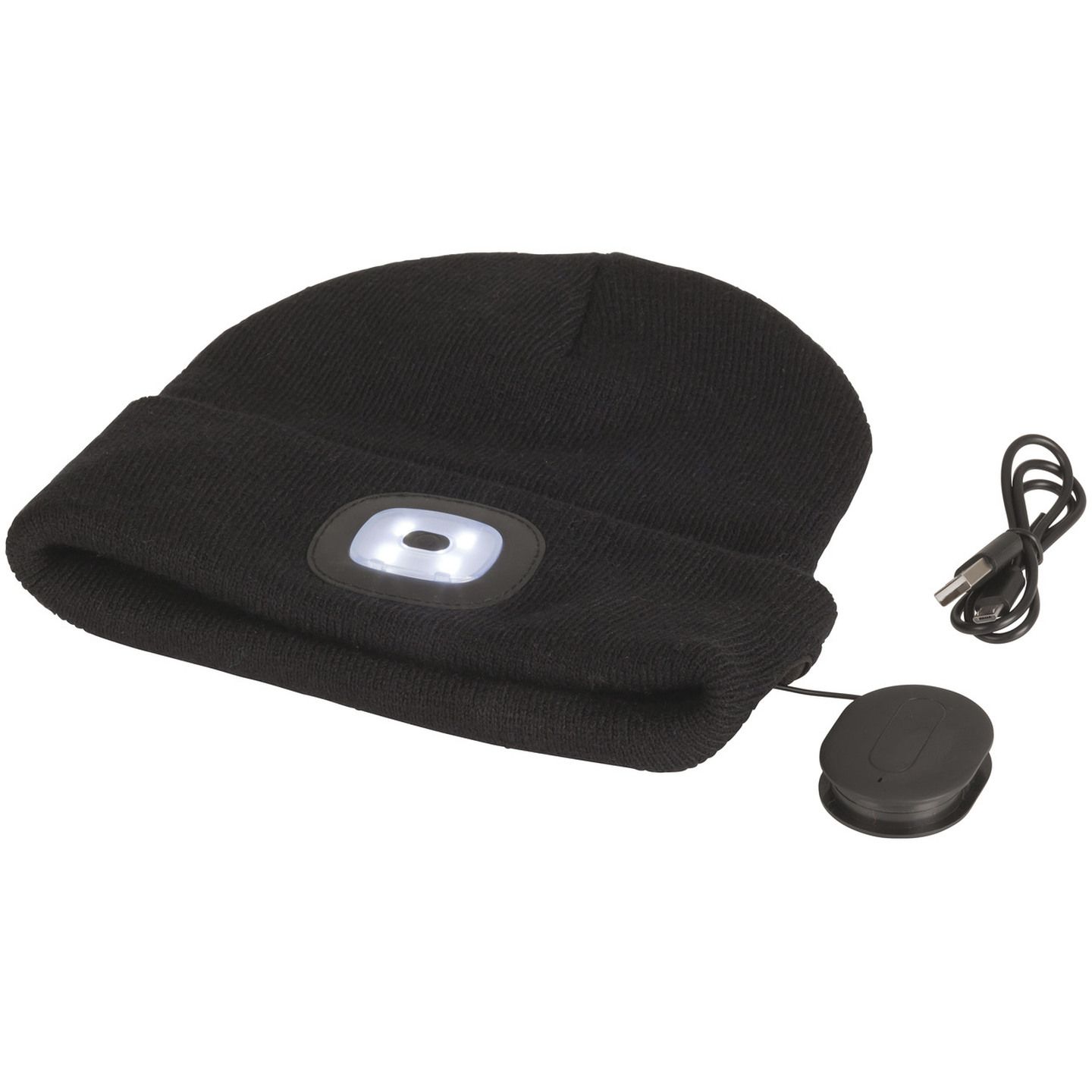 Beanie Led Module Grey Beanie with rechargeable LED Head Lamp | Jaycar New Zealand