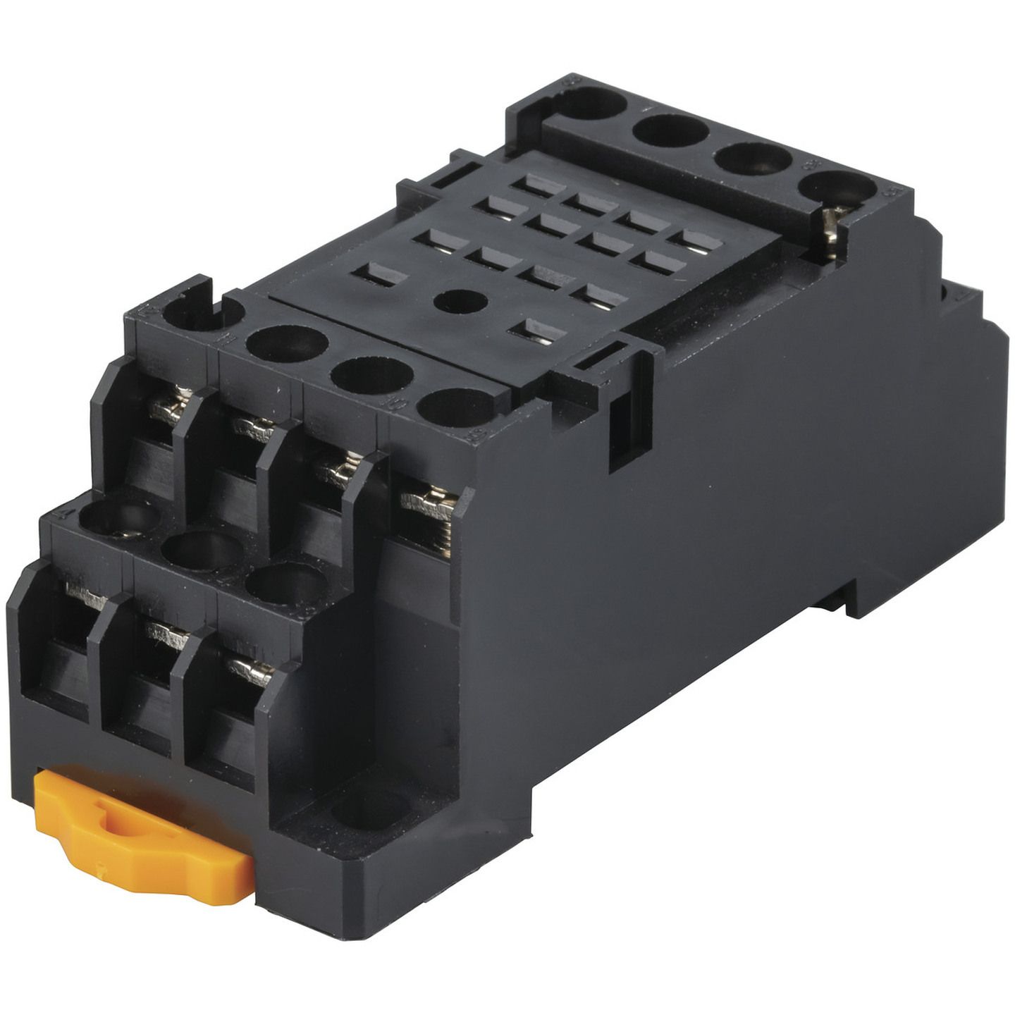 Minicas Relay Mounting 4PDT DIN Rail Mount Relay Cradle | Jaycar New Zealand