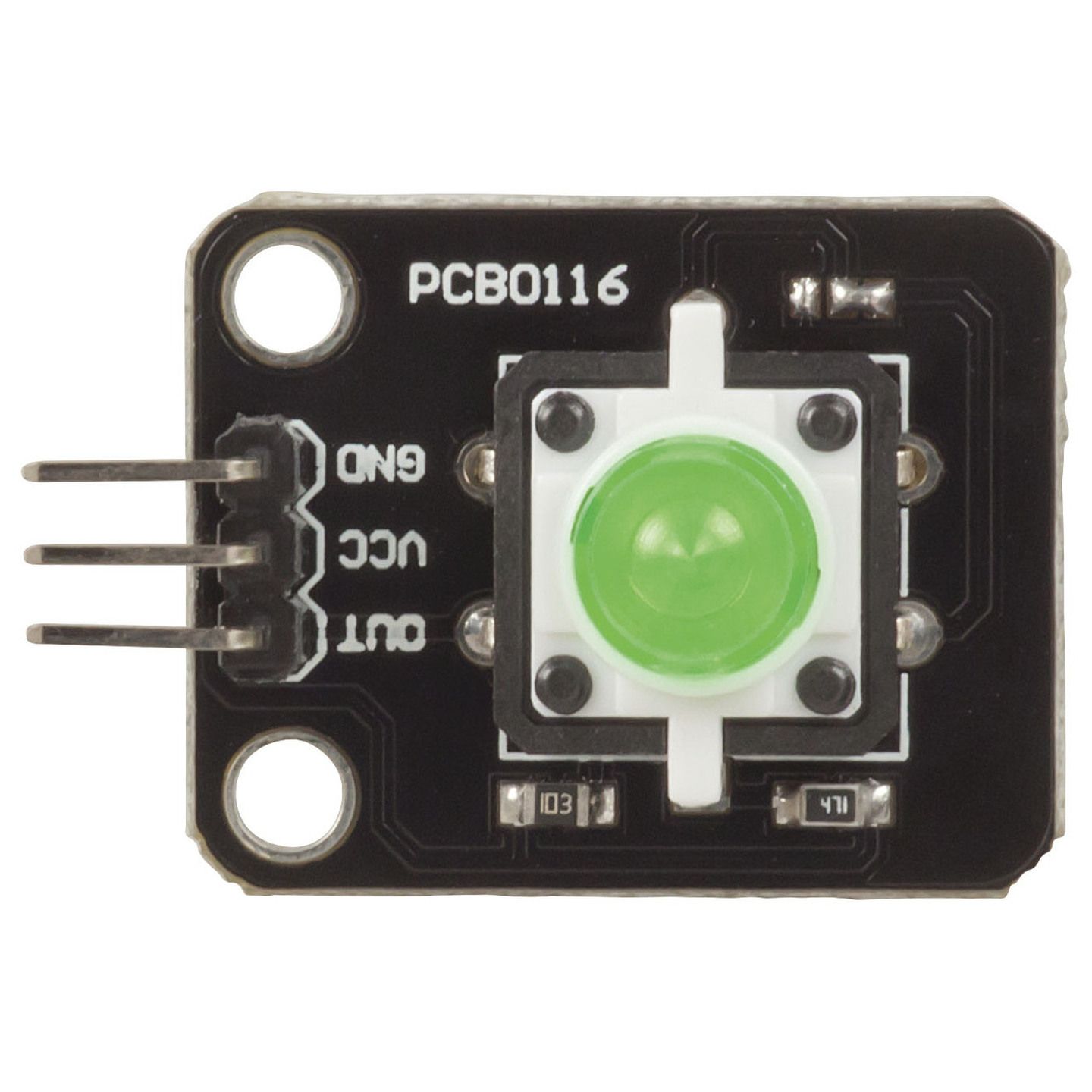 Arduino Compatible LED Pushbutton Module | Jaycar New Zealand