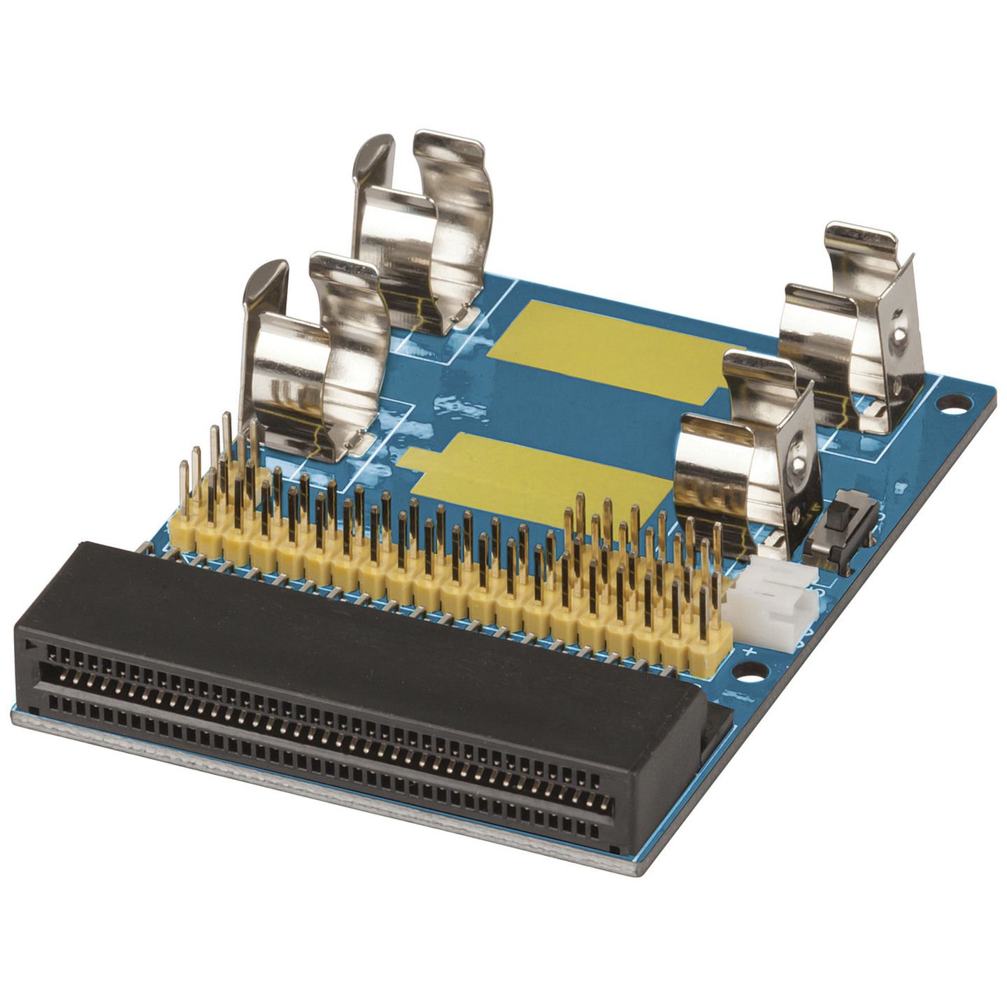 Duinotech BBC micro:bit Breakout Board with 2 x AA Battery Holder ...