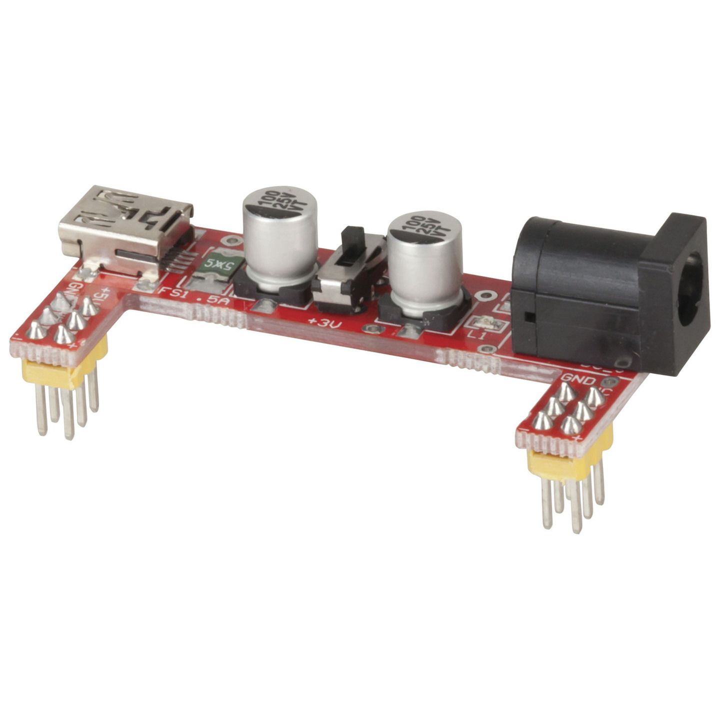 Solderless Breadboard with Power and I/O Breakout Board | Jaycar New ...