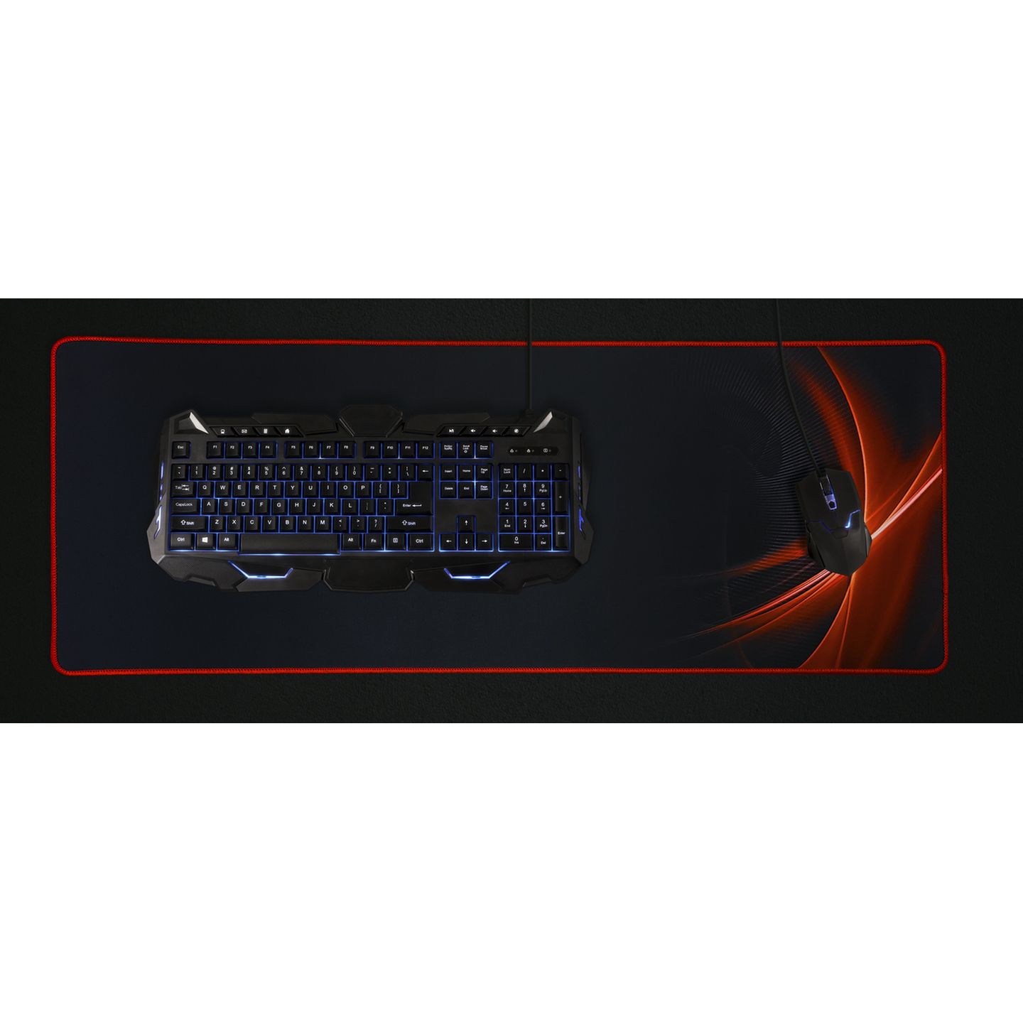 Gaming Rectangle Shape Ultra Durable Gaming Keyboard and Mouse Pad Rectangle Shape | Jaycar ...