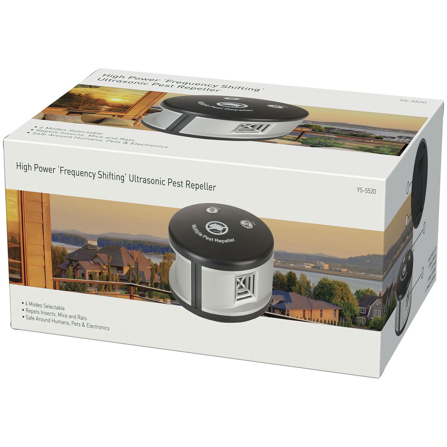 High Power Frequency Conversion Insect High Power Frequency Shift Pest Repeller | Jaycar New Zealand