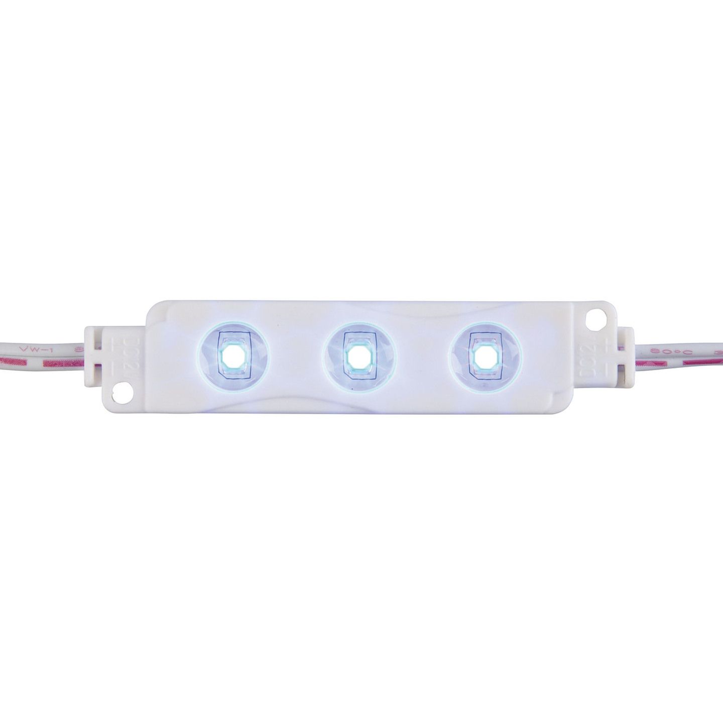 Moduli Led Ip65 IP65 LED Light Module String, 10x 3x3528-LEDs, Blue | Jaycar New Zealand